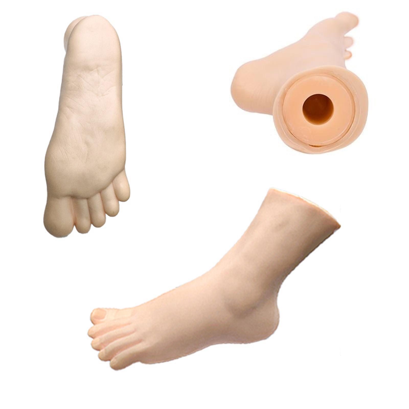 Body Jewelry Store - Realistic Female Foot Sock Display Stand