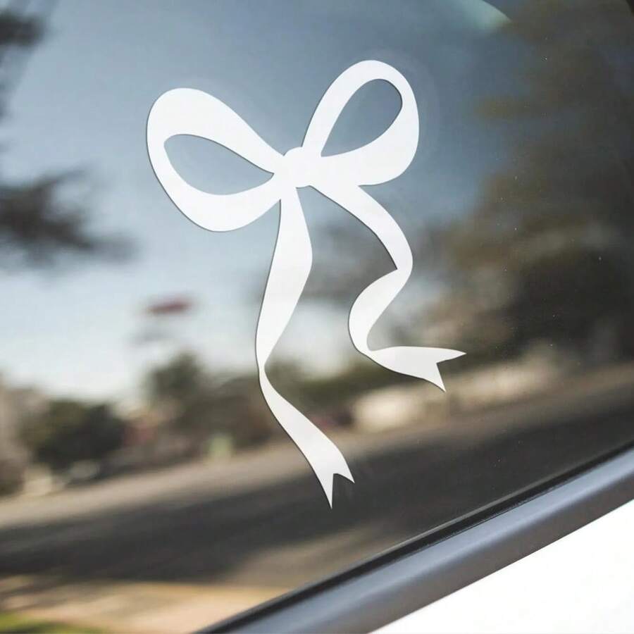 1 Pc Bow Car Decal, Vinyl Girl – Body Jewelry Stickers Bewertung und Preis