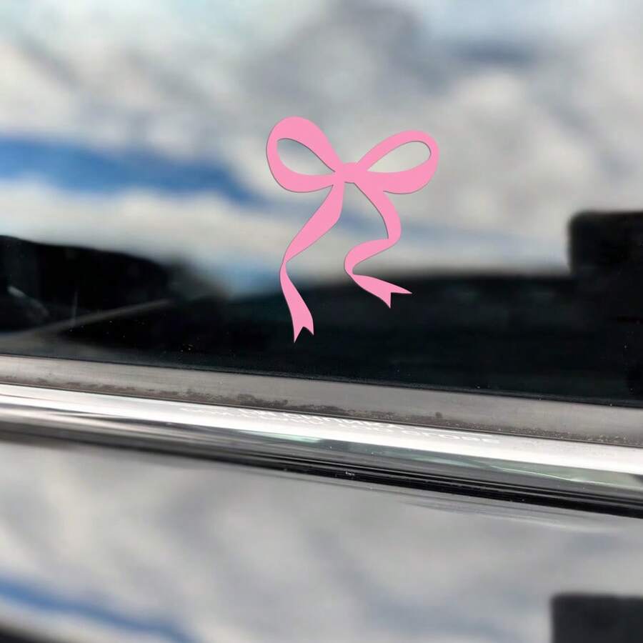 1 Pc Bow Car Decal, Vinyl Girl – Body Jewelry Stickers Bewertung und Preis