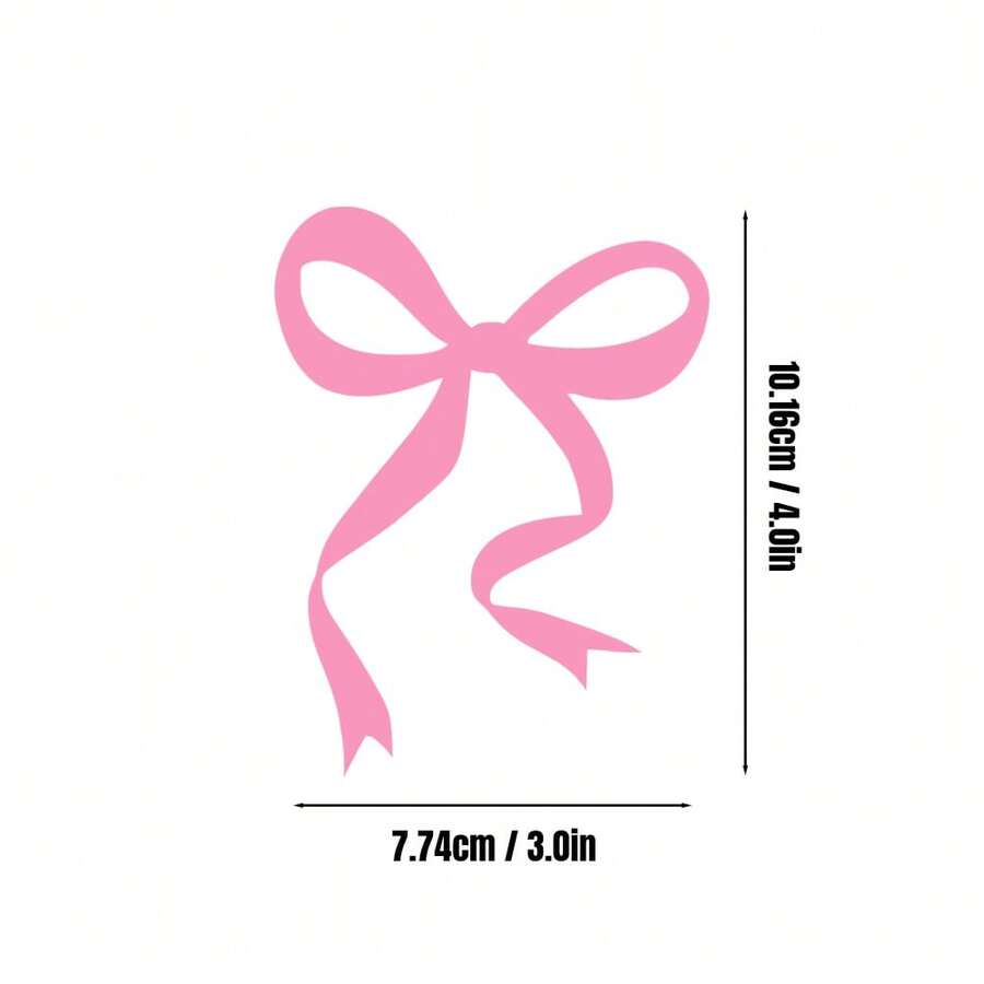 1 Pc Bow Car Decal, Vinyl Girl – Body Jewelry Stickers Bewertung und Preis