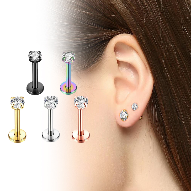 16G Titanium Internally Thread – Body Jewelry Back Bewertung und Preis