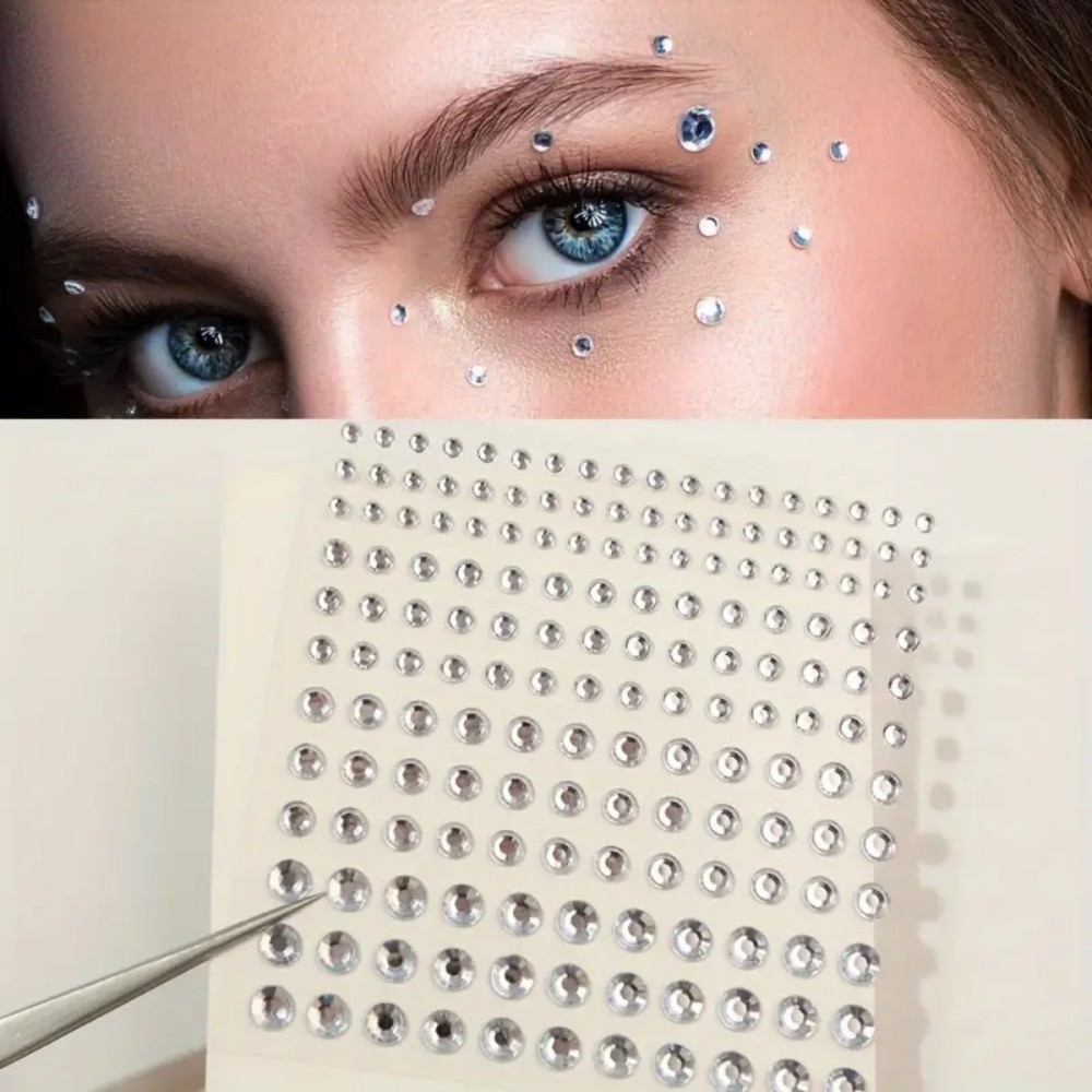 165pcs Self-Adhesive Rhineston – Body Jewelry Stickers Bewertung und Preis