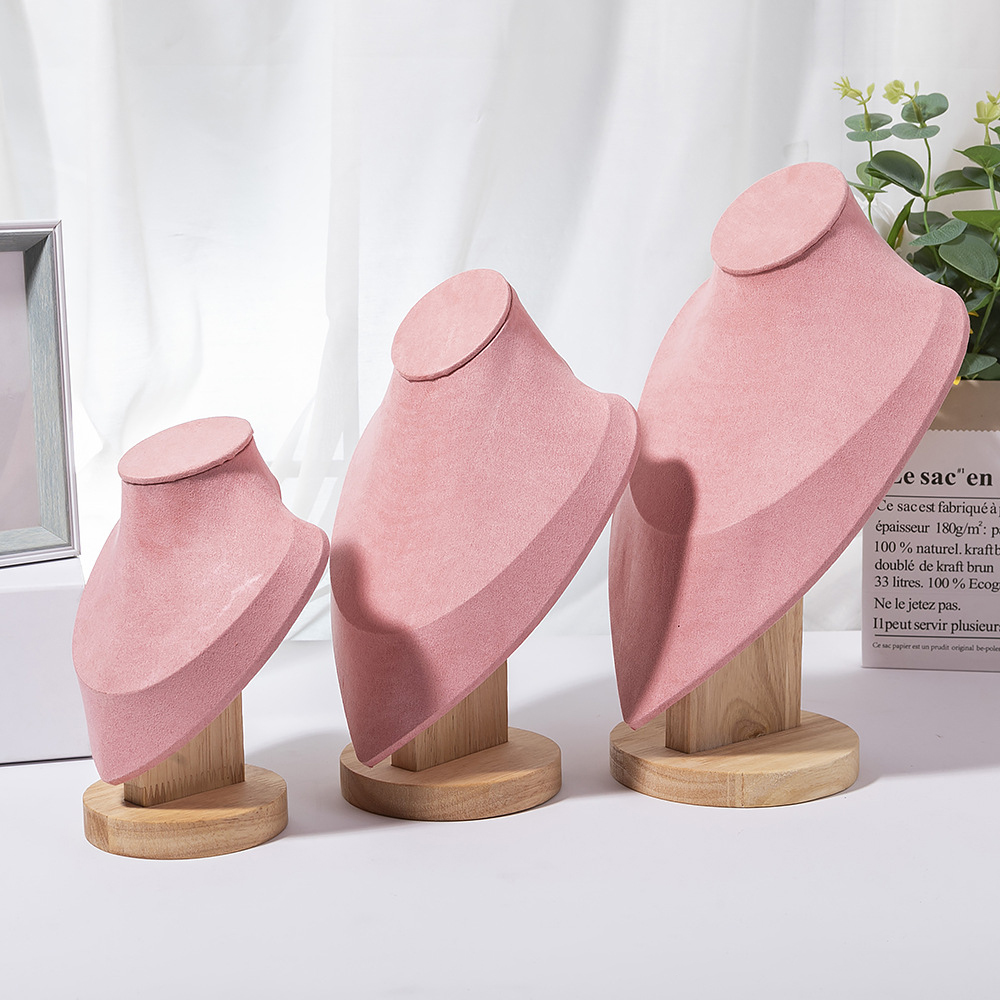 1pc Wooden Mannequin Bust Neck – Body Jewelry Holder Bewertung und Preis