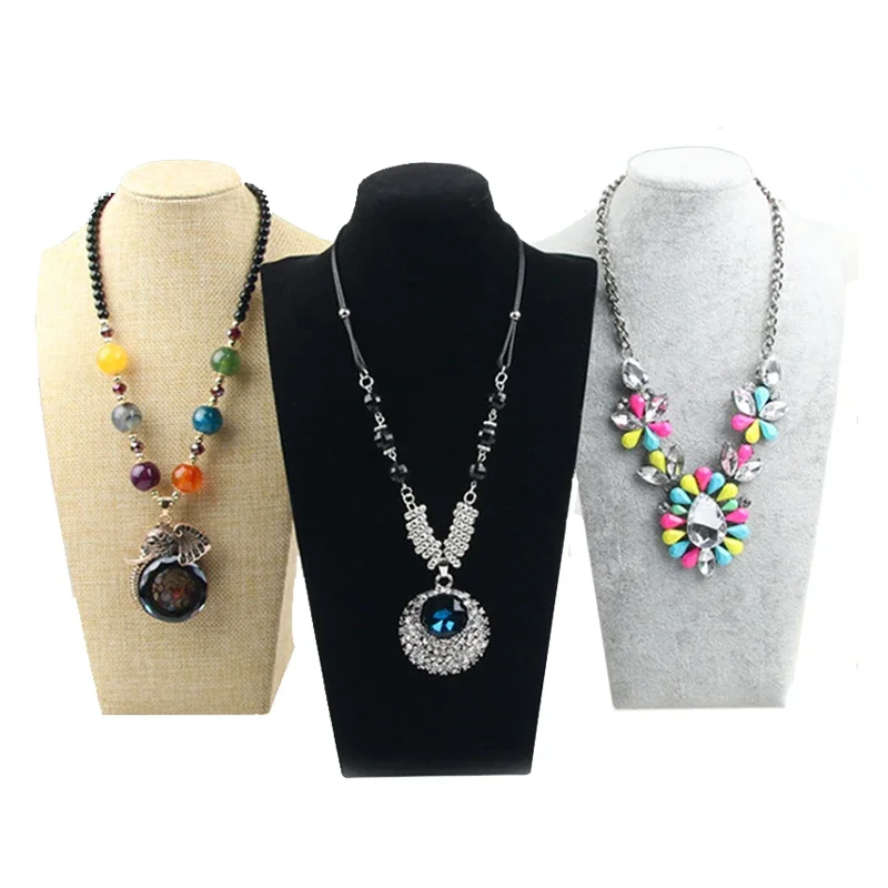 Velvet Portrait Necklace Displ – Body Jewelry Holder Bewertung und Preis