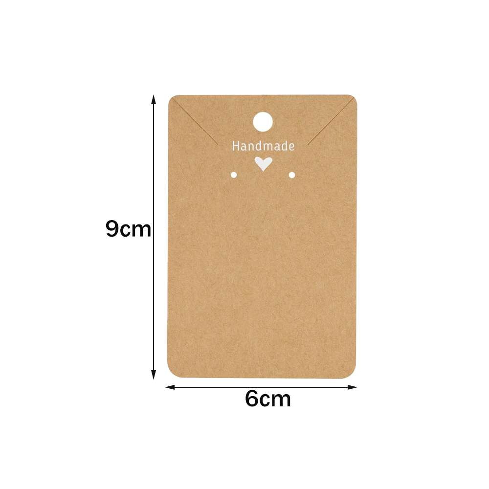 50pcs 6x9cm Handmade With Love – Body Jewelry Holder Bewertung und Preis