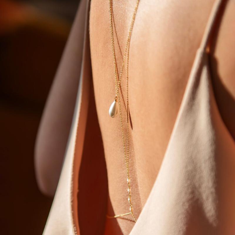 Simple Multilayer Pearl Back D – Body Jewelry Back Bewertung und Preis