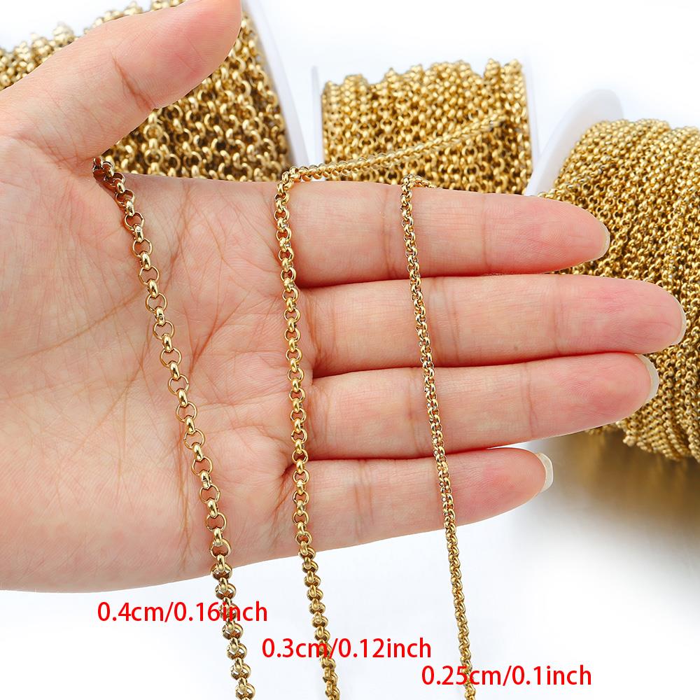 1 Meter 2-4mm Stainless Steel  – Body Jewelry Beach Bewertung und Preis