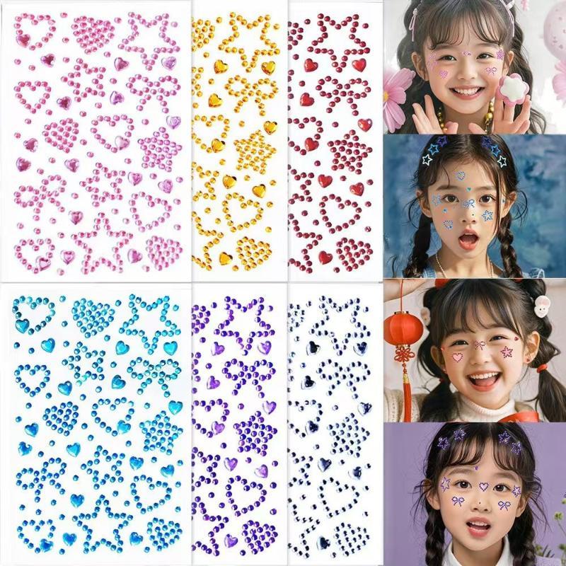 1 Sheet Colorful Self Adhesive – Body Jewelry Stickers Bewertung und Preis