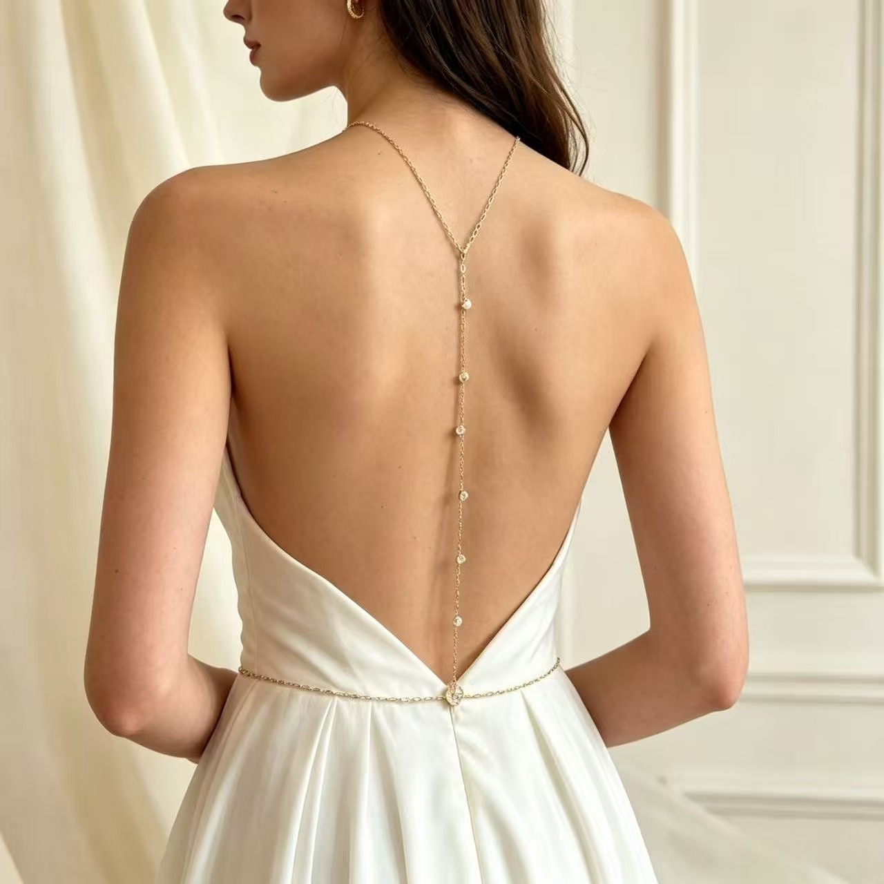 Elegant and graceful bridal ba – Body Jewelry Back Bewertung und Preis