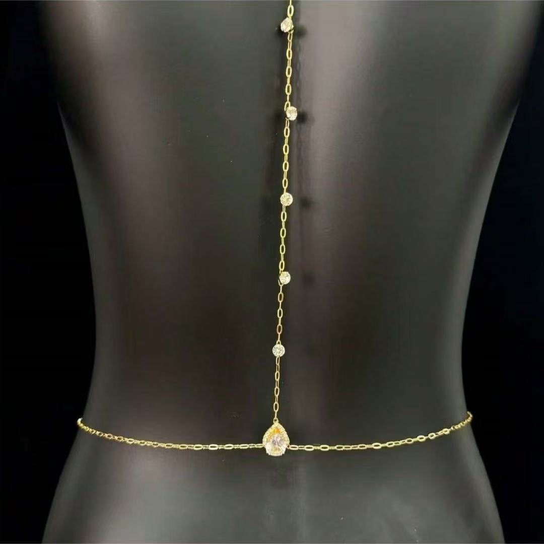 Elegant and graceful bridal ba – Body Jewelry Back Bewertung und Preis