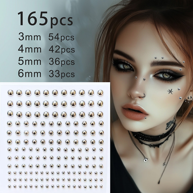 3D Face Eyes Party Makeup Tatt – Body Jewelry Stickers Bewertung und Preis