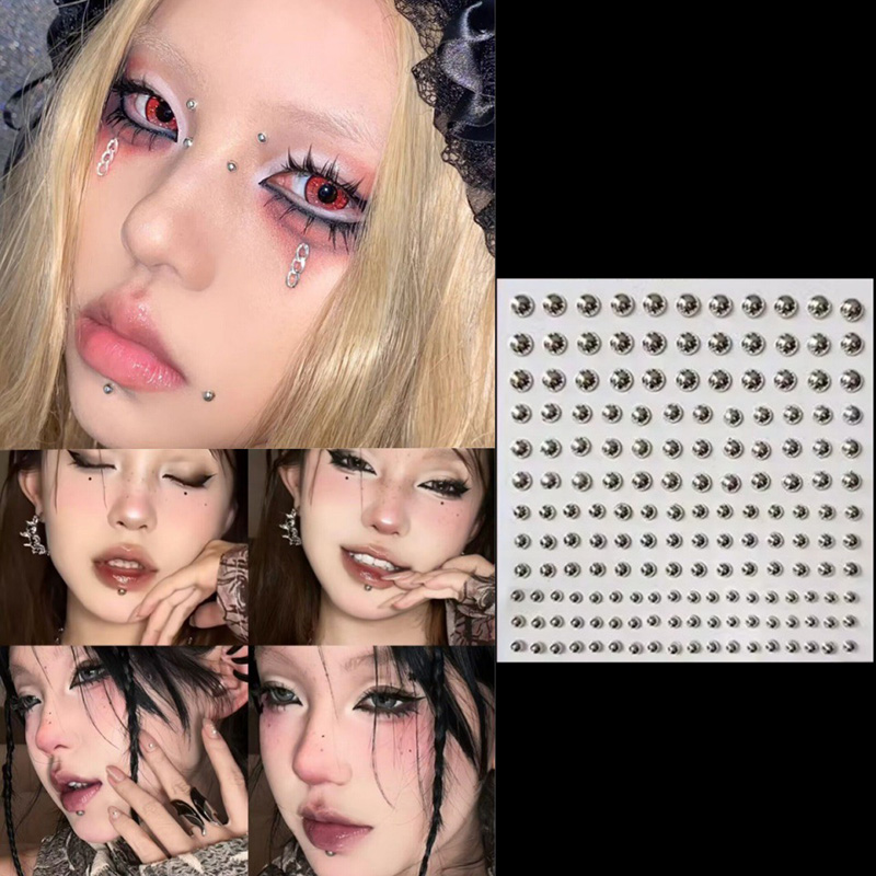3D Face Eyes Party Makeup Tatt – Body Jewelry Stickers Bewertung und Preis