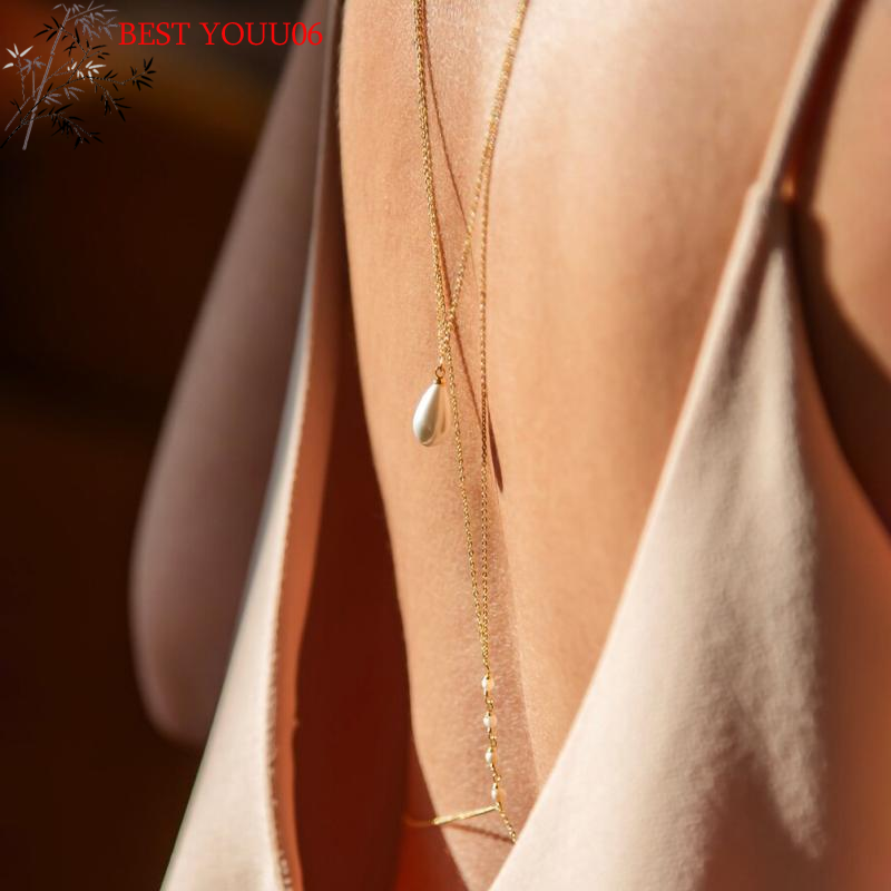 Hot Simple Multilayer Pearl Ba – Body Jewelry Back Bewertung und Preis