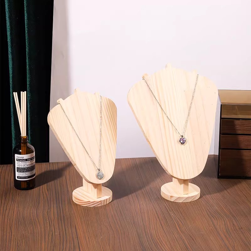 Wood Necklace Display Stand, J – Body Jewelry Holder Bewertung und Preis