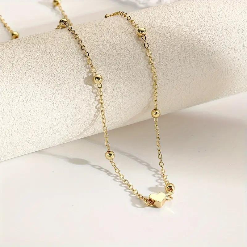 Girls Simple Heart Beaded Bell – Qualiti Body Jewelry Bewertung und Preis