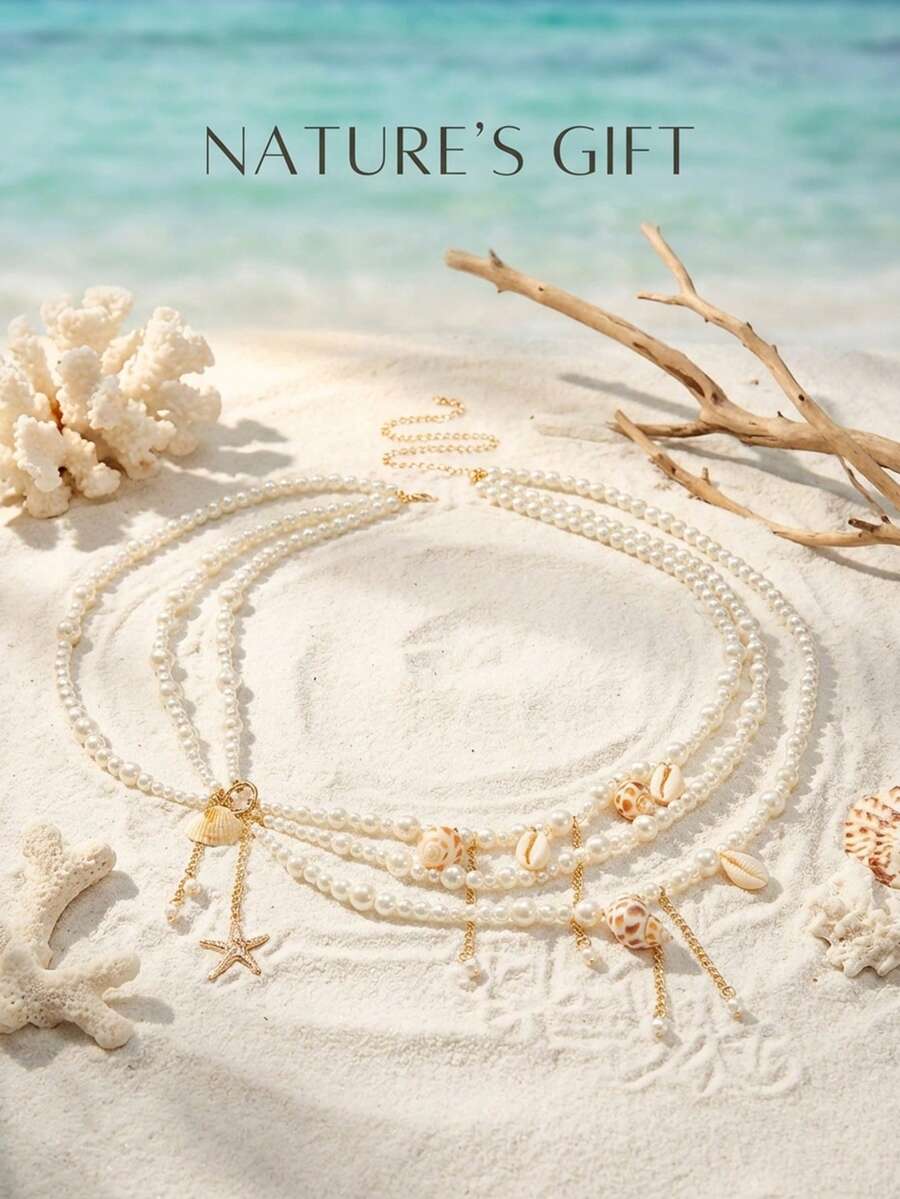 Three-layer beaded waist chain – Body Jewelry Beach Bewertung und Preis