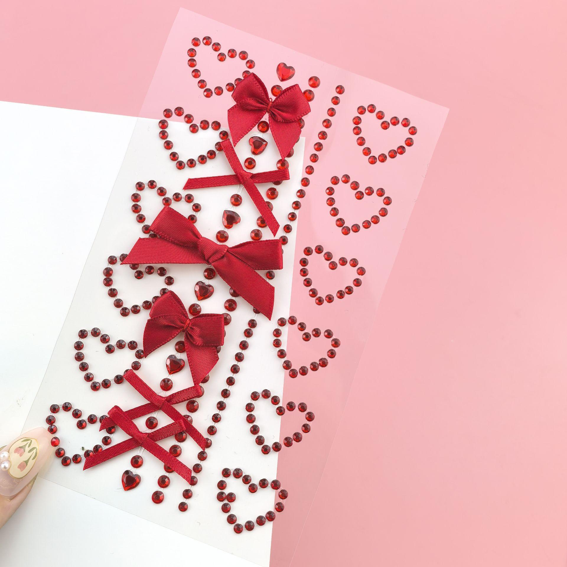 1 Sheet Red Ribbon Bow Sparkly – Body Jewelry Stickers Bewertung und Preis