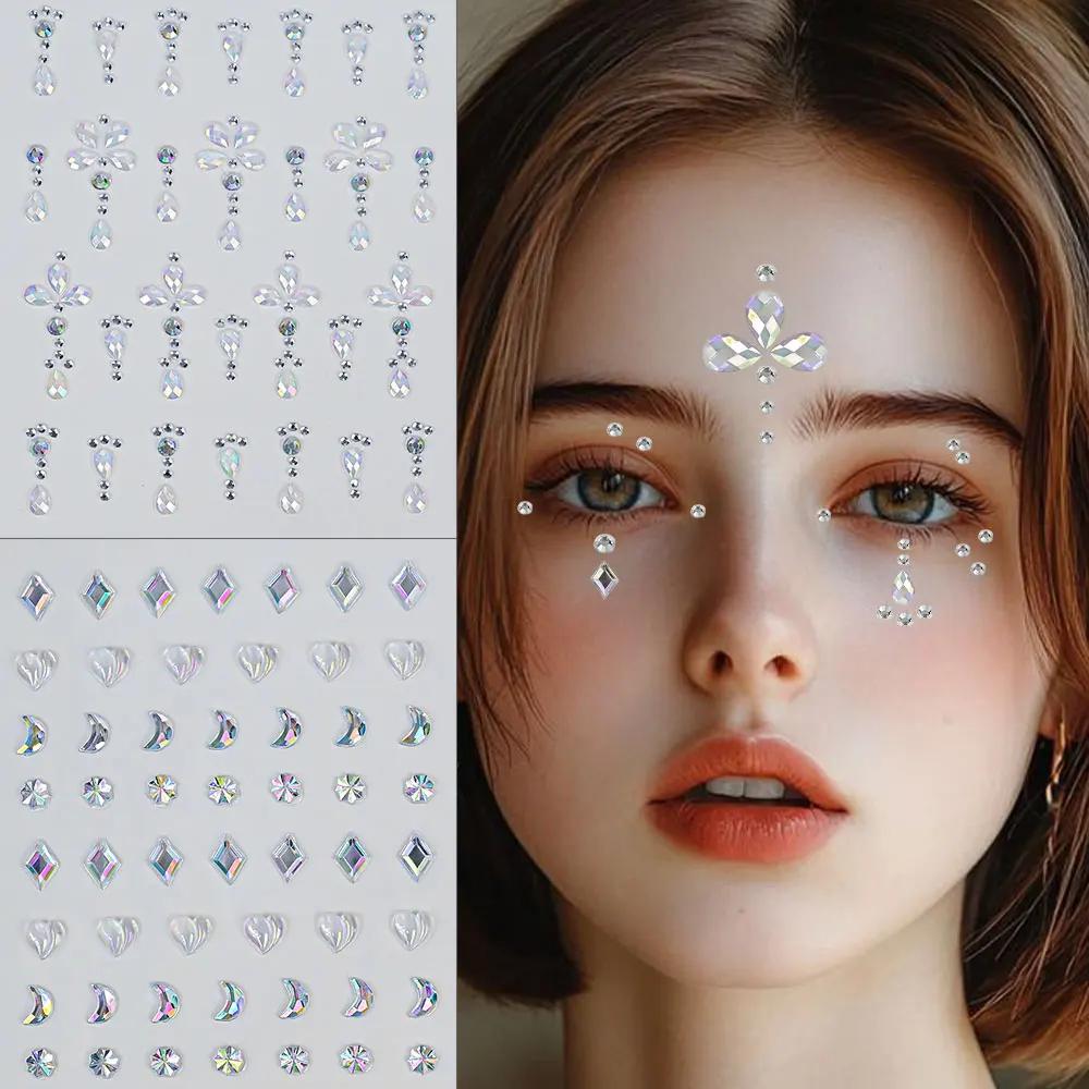 1 Sheet Colorful Bow/Star/Hear – Body Jewelry Stickers Bewertung und Preis