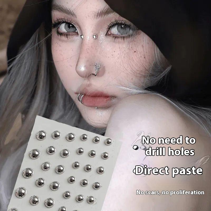 321pcs Non Piercing Lip Studs  – Body Jewelry Stickers Bewertung und Preis