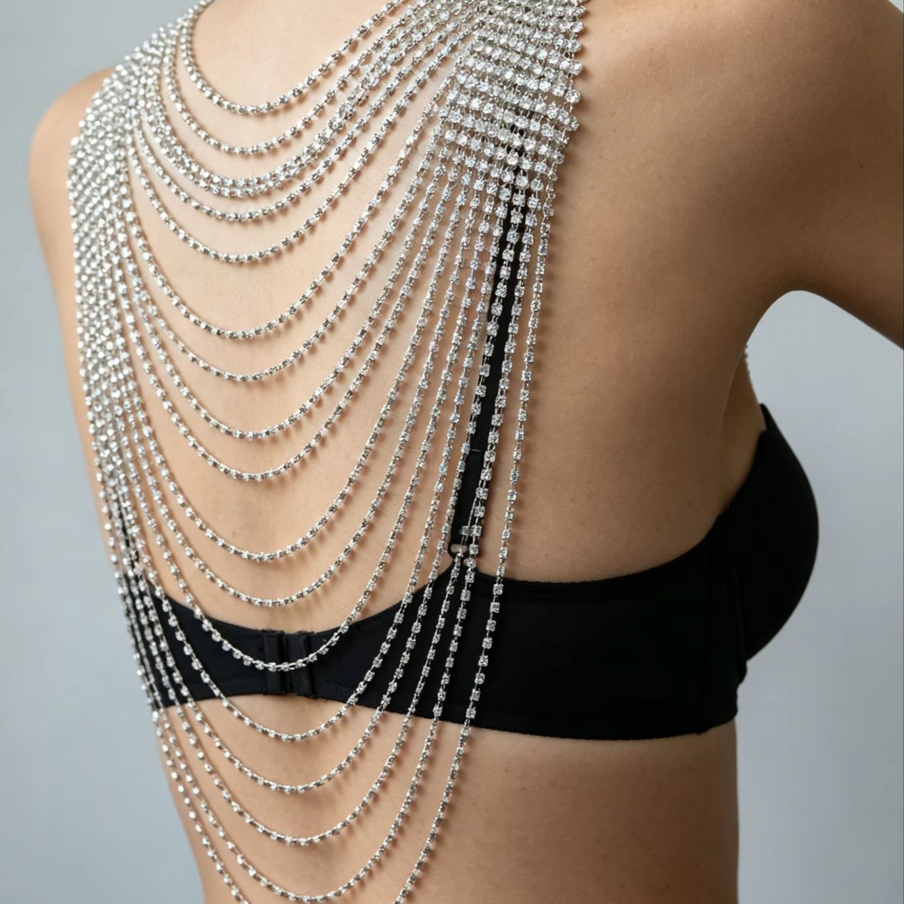 Stylish Multi-Layer Body Chain – Body Jewelry Back Bewertung und Preis