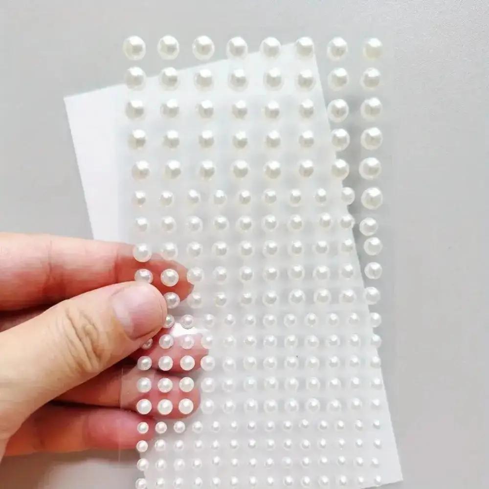 White ABS plastic pearl sticke – Body Jewelry Stickers Bewertung und Preis