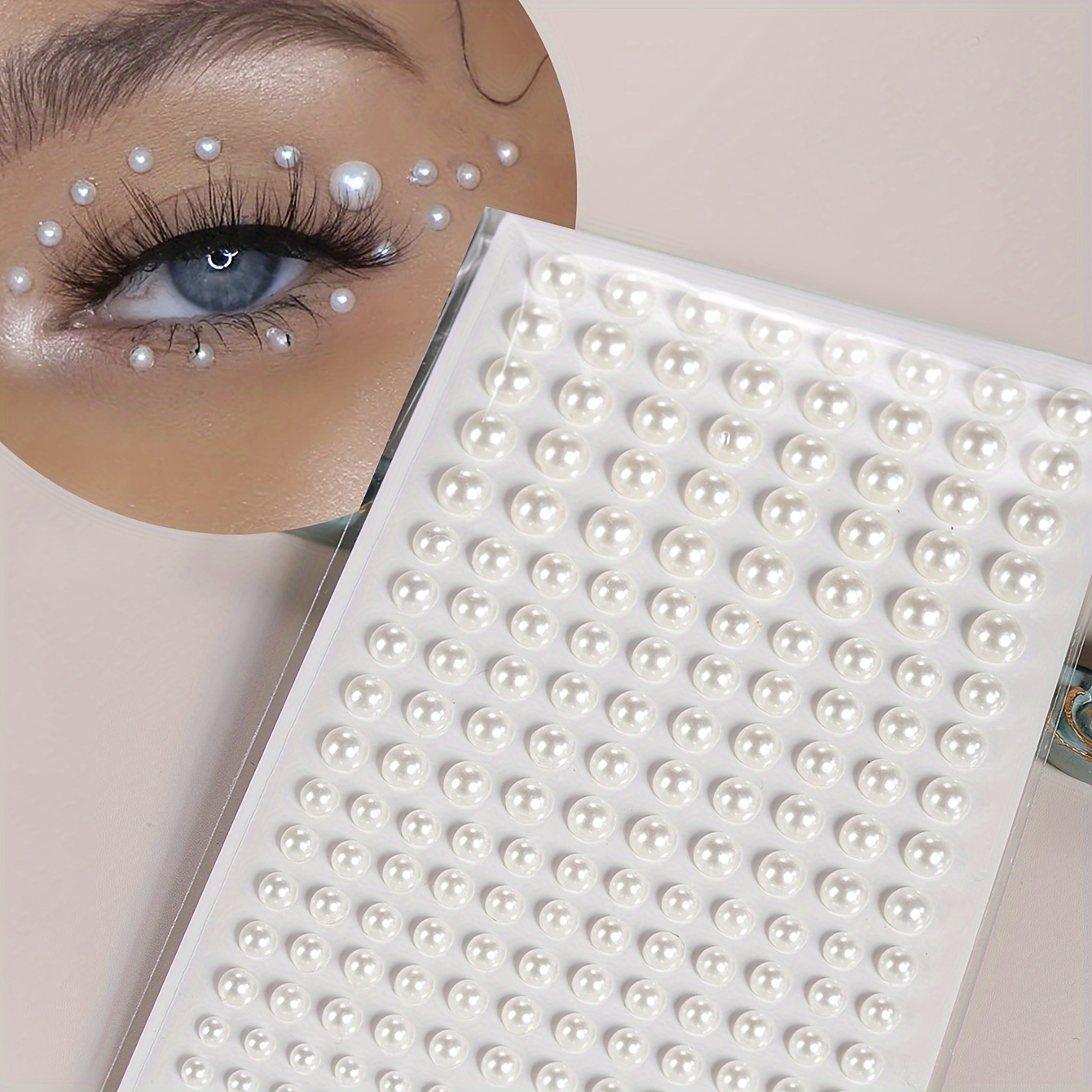 Fake Pearl Women Three-Dimensi – Body Jewelry Stickers Bewertung und Preis