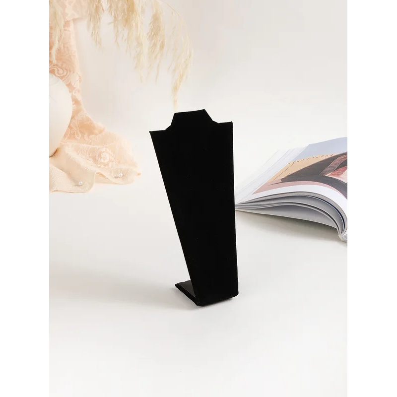 Velvet Necklace Display Stand, – Body Jewelry Holder Bewertung und Preis