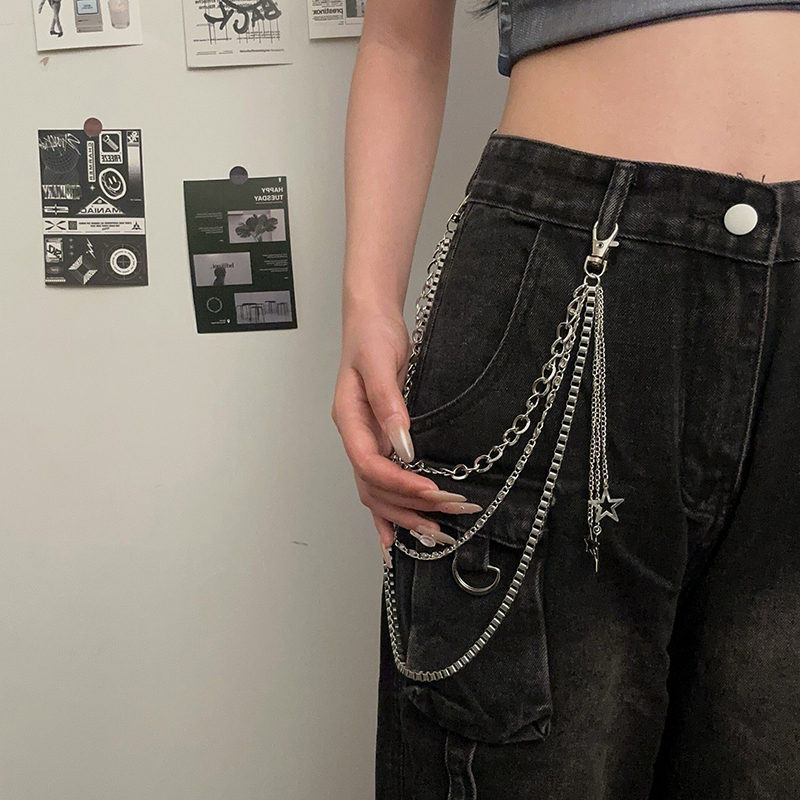 Star Tassel Metal Waist Chain  – Body Jewelry Waist Bewertung und Preis