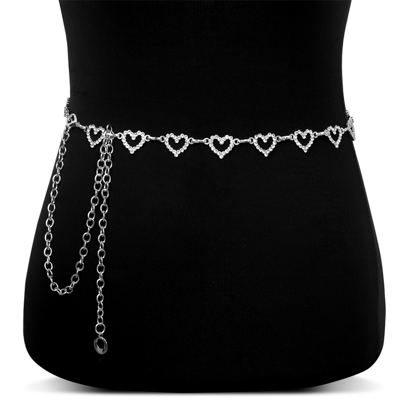 Fashion Rhinestone Heart Waist – Qualiti Body Jewelry Bewertung und Preis