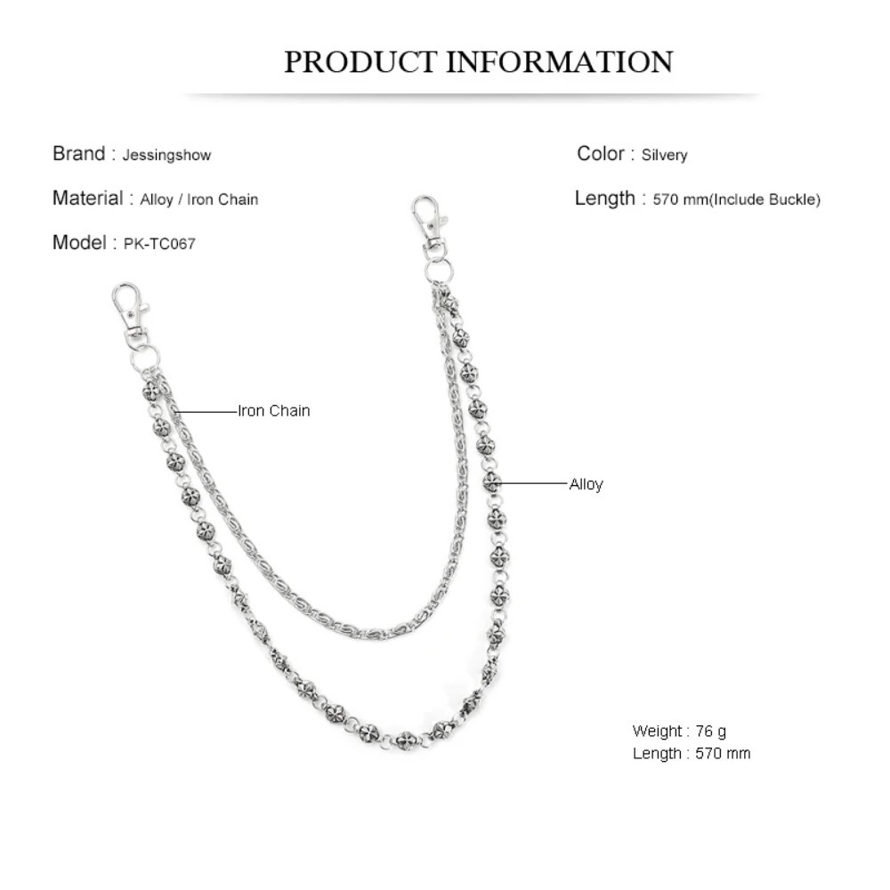 NEWTrendy Hip Hop Double Layer – Body Jewelry Waist Bewertung und Preis