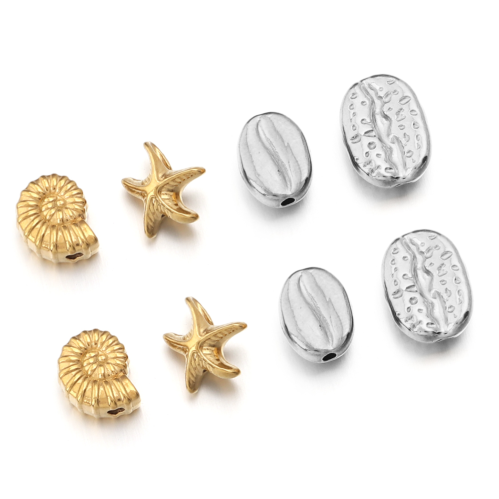 5pcs Stainless Steel Ocean Ani – Body Jewelry Beach Bewertung und Preis