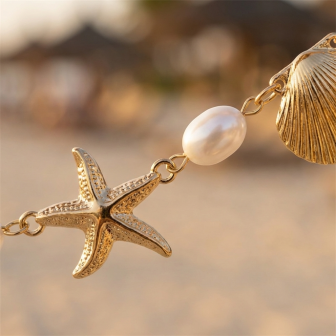 Summer Beach Star Shell Waist  – Qualiti Body Jewelry Bewertung und Preis