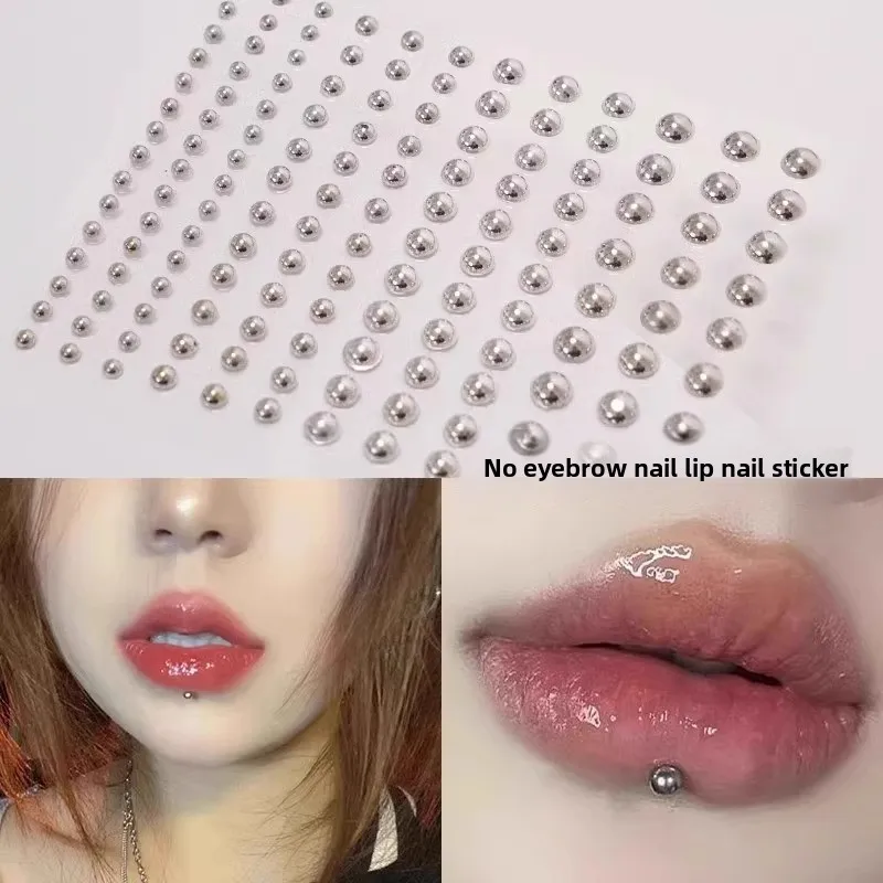 165pcs Non Piercing Lip Nails  – Body Jewelry Stickers Bewertung und Preis