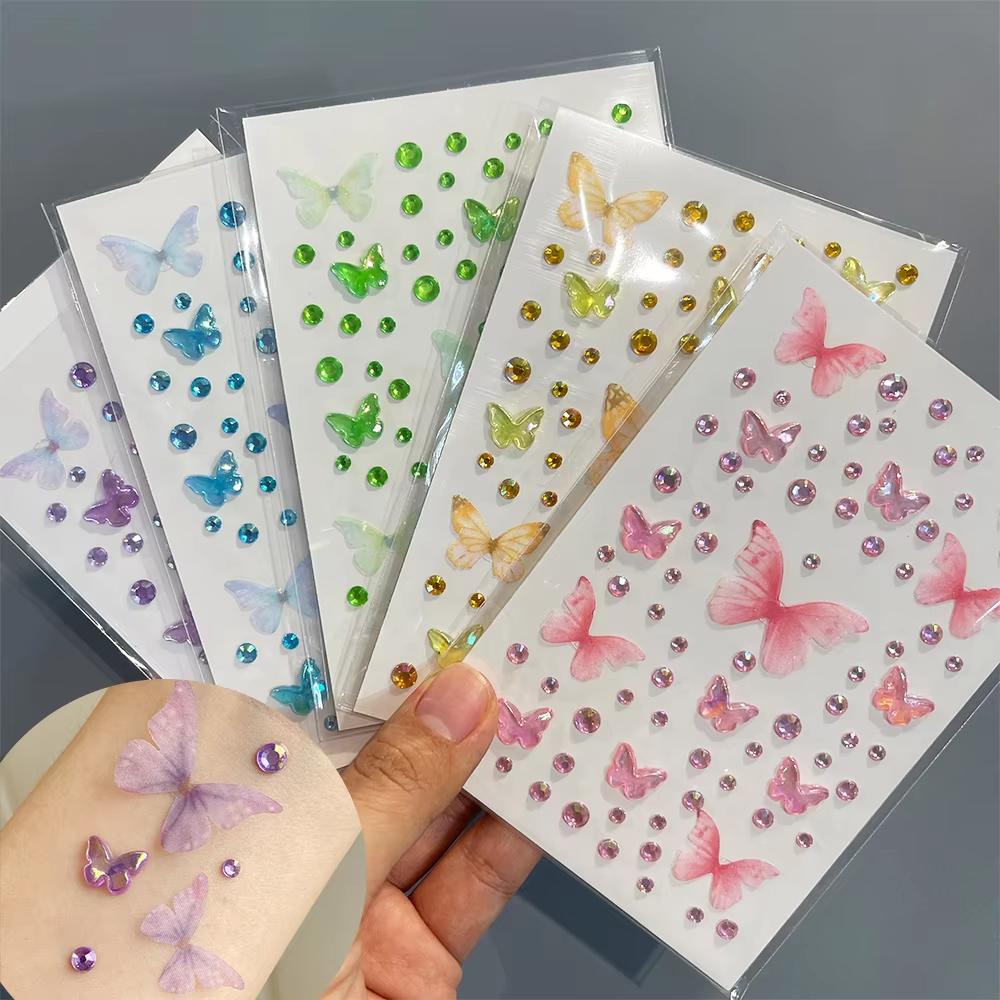 1sheet Eyes Face Makeup Butter – Body Jewelry Stickers Bewertung und Preis