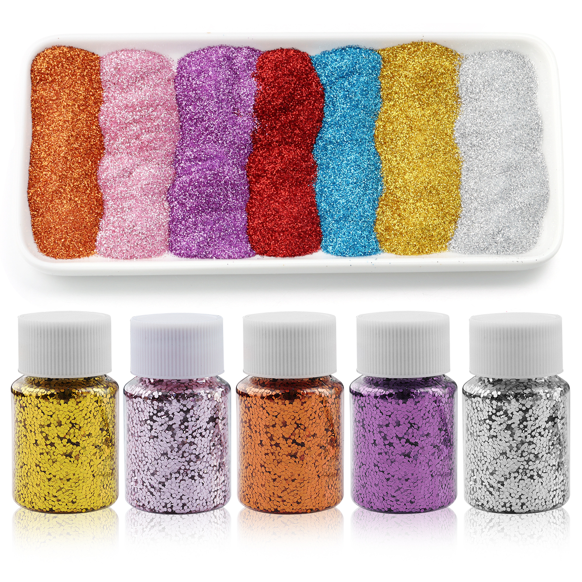 30g/Bottle Holographic Colorfu – Body Jewelry For You Bewertung und Preis