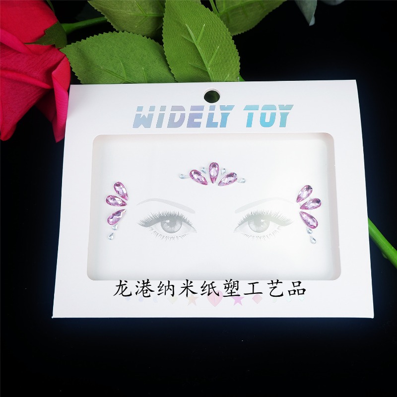 Sparkling Acrylic Rhinestone F – Body Jewelry Stickers Bewertung und Preis