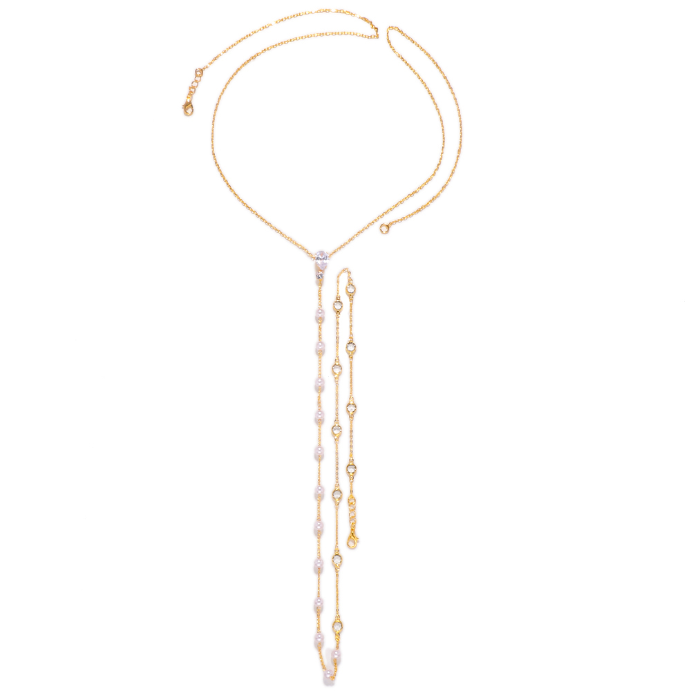 Fashion Bridal Back Chain Jewe – Body Jewelry Back Bewertung und Preis